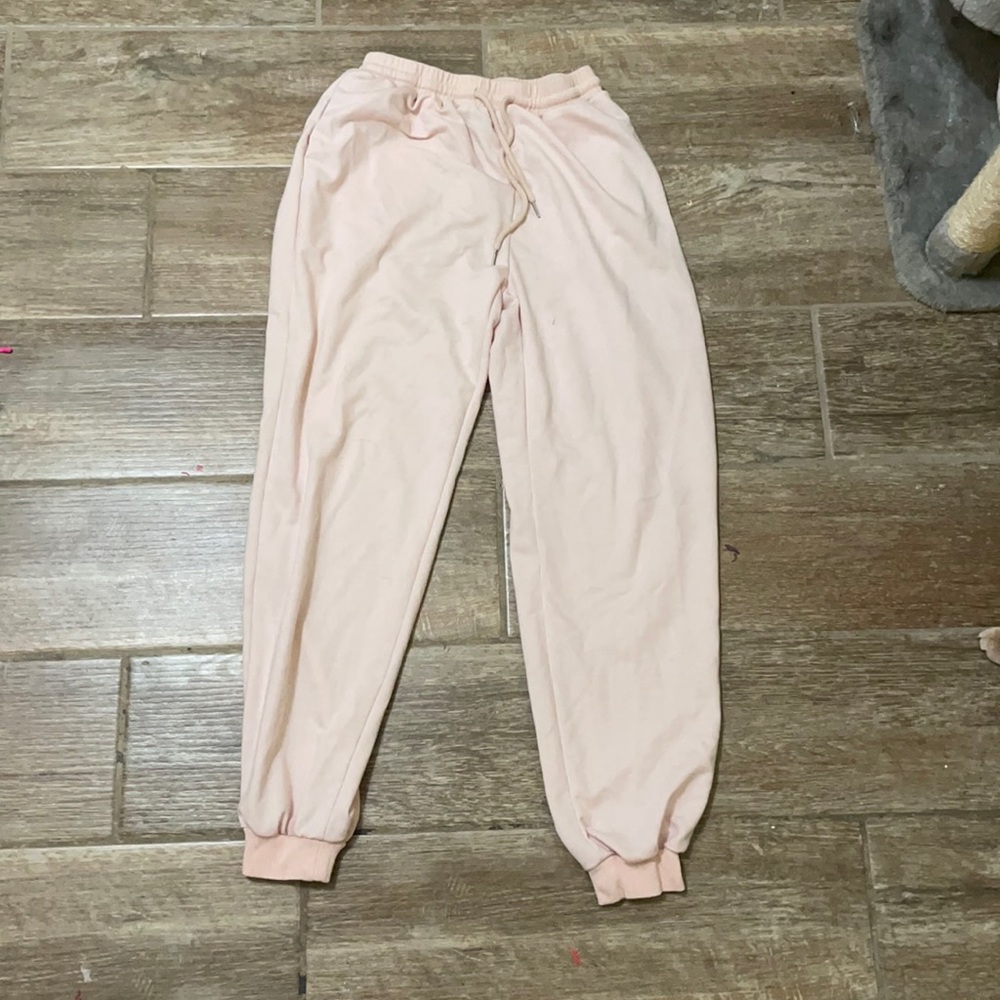 pink sweatpants